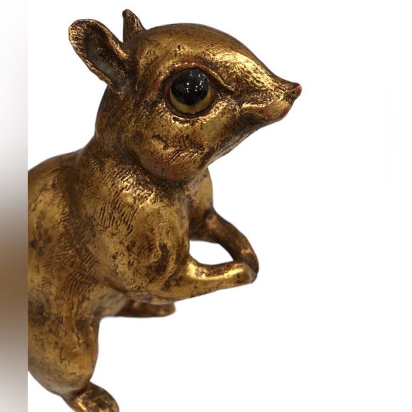 VINTAGE ANTHONY FREEMAN McFARLIN 1970 Gold Woodland Squirrel - Picture 3 of 4